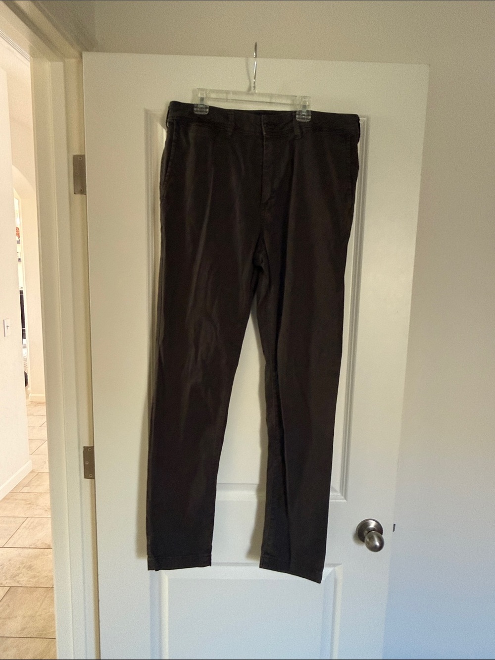 American Eagle Outfitters Dark Grey Skinny Chinos